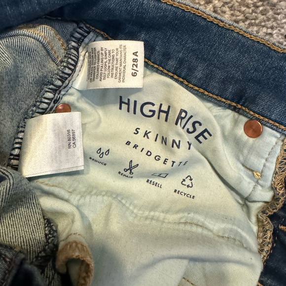 Lucky High Rise Skinny Jeans - 6/28 Ankle - Brigitte - Picture 3 of 3